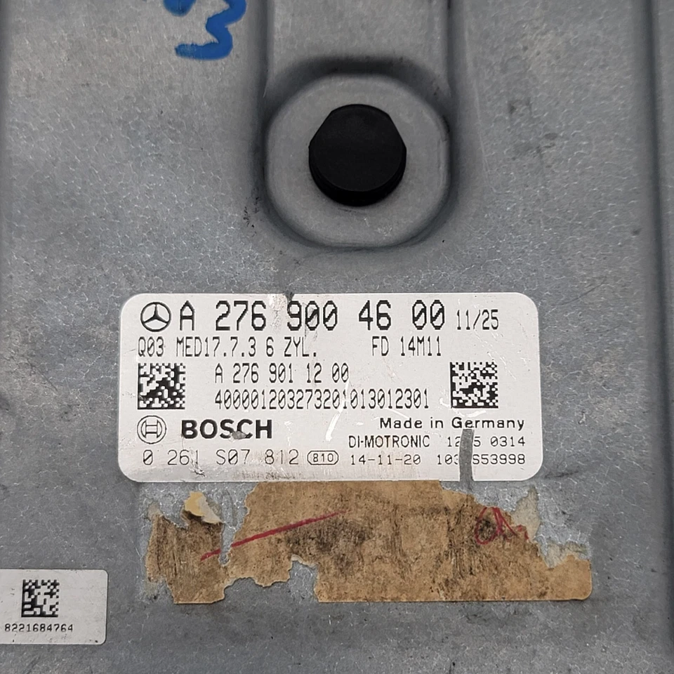 Módulo de controle de motor 2012 - 2015 Mercedes W212 E350 C300 GLK350 3.5L ECU ECM - Imagem 4 de 4