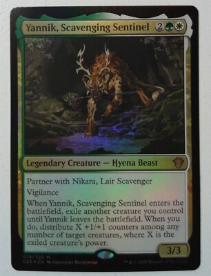 Magic: The Gathering - Yannik, Sentinella Predatrice (Foil) - Commander 2020 (C20) - Carta Singola - 4