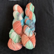 alpaca wool blend yarn hank 2 100g  B108 