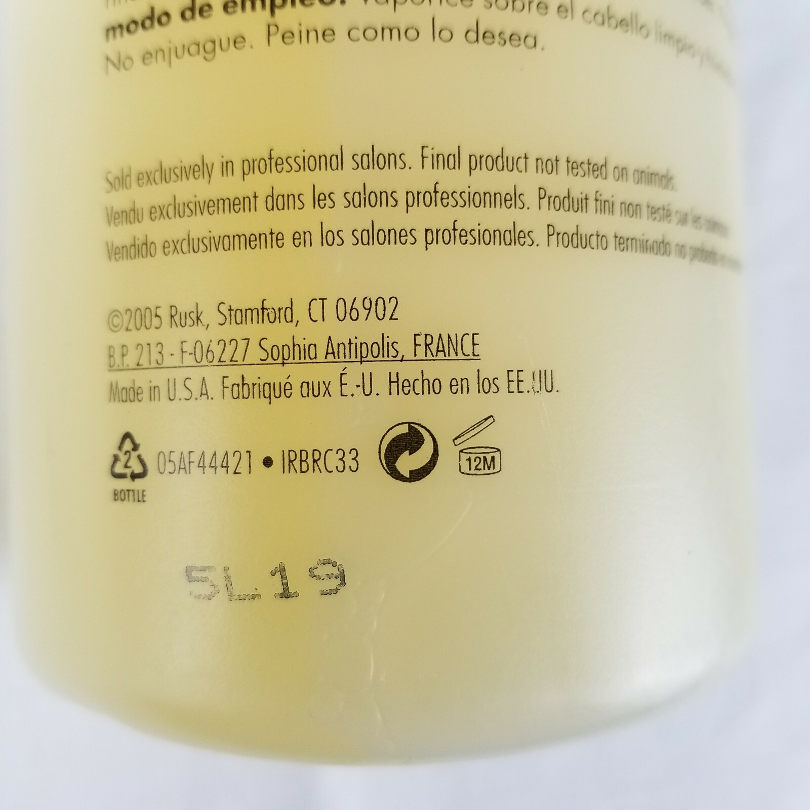 Rusk Brilliance Grapefruit Honey Shampoo Leave In Conditioner Set For Sale Online Ebay