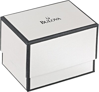 Bulova Highbridge 98P122 Women\'s Diamond Watch - White MOP Dial - 2-Tone Ceramic Bulova Ladies Watch - 13 For Sale on 1stDibs | bulova bangle  main image 3