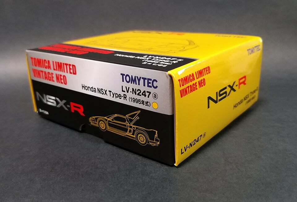 Tomica LIMITED VINTAGE NEO Honda NSX Type-R LV-N247a (Yellow) ~ 1