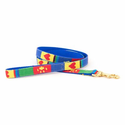 A Tail We Could Wag Handmade Cotton Weave Dog Leash Lead Brand New 48'' & 72''