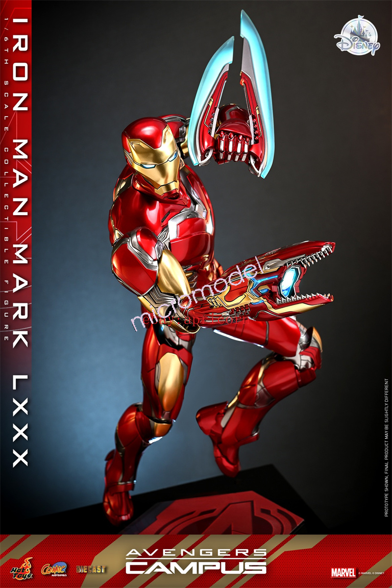 ホットトイズ アイアンマン マーク80 hottoys ディズニーパークの「アベンジャーズ・キャンパス」で会える、映画には