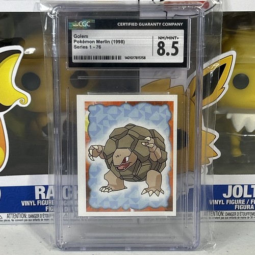 Pokémon TCG - 1999 Merlin Pokémon - Golem 76 - CGC 8.5  NM/MINT+