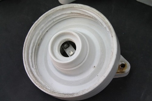 vecchia montatura taglia L per lampada lampada a pistone di vetro lampada da parete E27 porcellana plafoniera - Foto 5 di 8