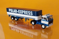 Brekina 85671 Volvo F 89 Pritschen-SZ mit Plane "Polar-Express" (FIN) 1:87 NEU