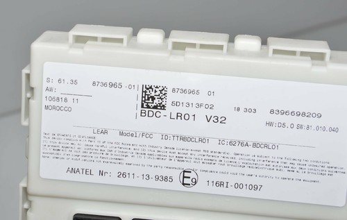 BMW I01 i3S 120Ah Electric Basic Control Unit Dme Control Devices Fem 8736965 - Picture 5 of 7