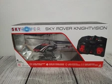 Sky Rover KnightVision Remote Control Indoor Helicopter with LED Lights Red NEW