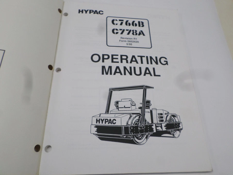 MANUAL DE OPERACIÓN COMPACTADOR HYPAC C766B C778A Foto 2 de 4