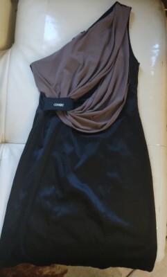 Dress ENRICO COVERI size S one-shoulder