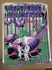 Goose Foil Poster Pollock Foil Poster Austin TX NYE