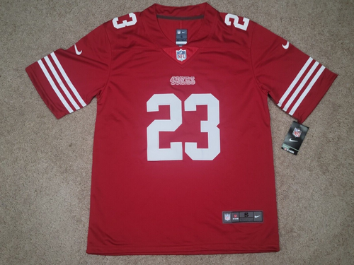 Maillot Rouge San Francisco 49ers #23 McCaffrey - Taille XXXL - Neuf