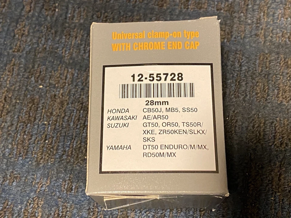 ¡ELIGE CANTIDAD! Emgo Abrazadera en Filtro de Aire Universal Pod 28mm Montaje Brida ID Cromo Foto 2 de 2
