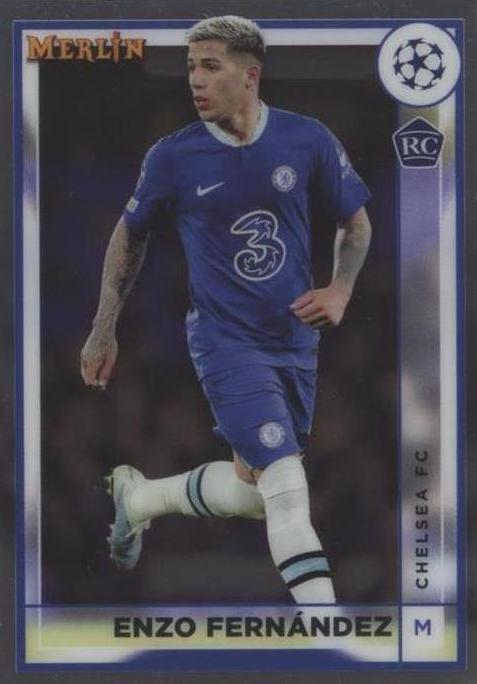 2022-23 Topps Merlin UEFA Club Competitions Enzo Fernandez #147