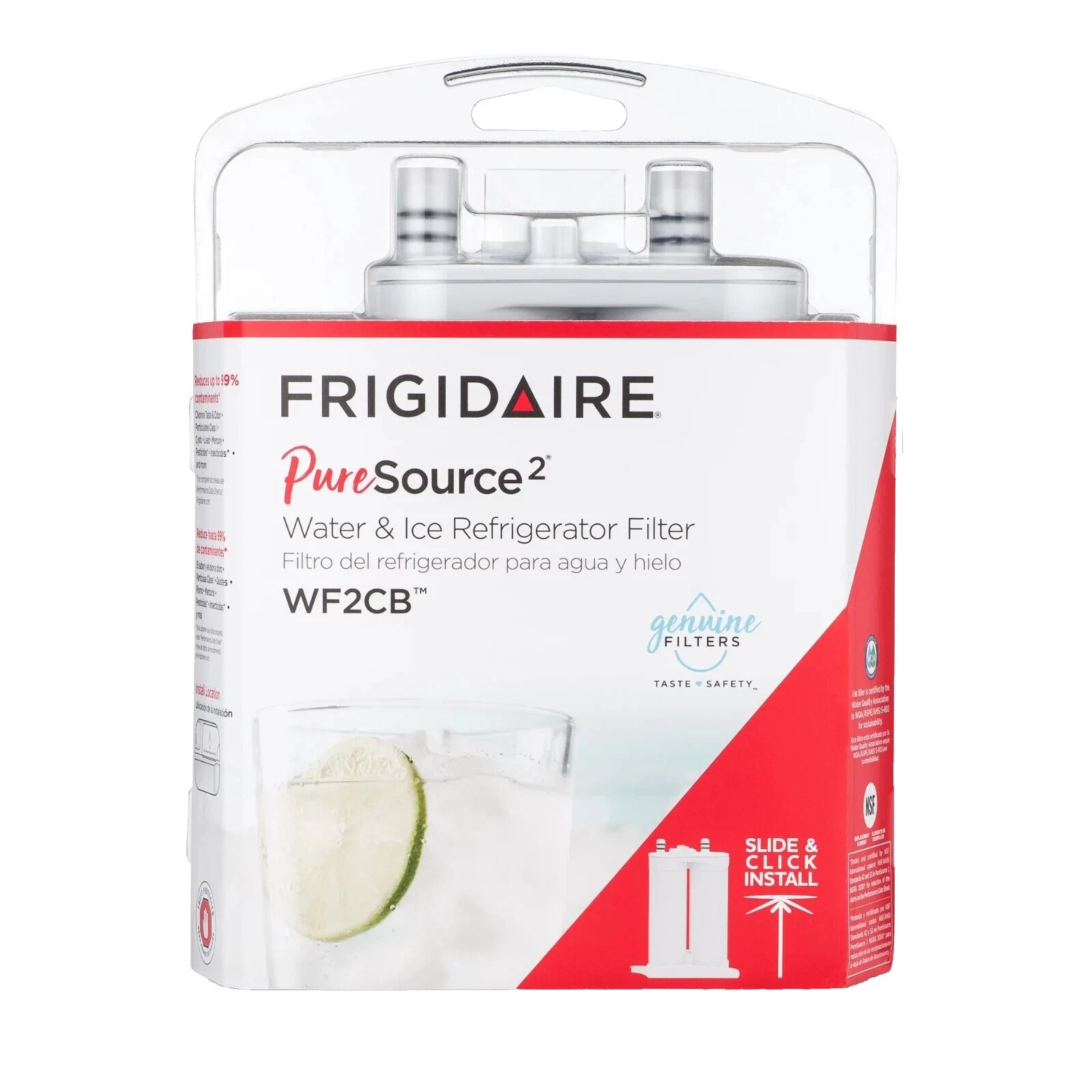 Filtros de Agua Frigidaire Blanco piezas