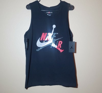jordan black tank top