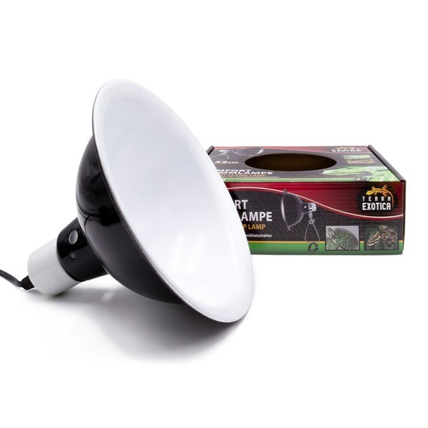 Comfort Klemmlampe Medium 22 Cm – Terrarien Lampenhalter Mit Klemmhalterung E27-image