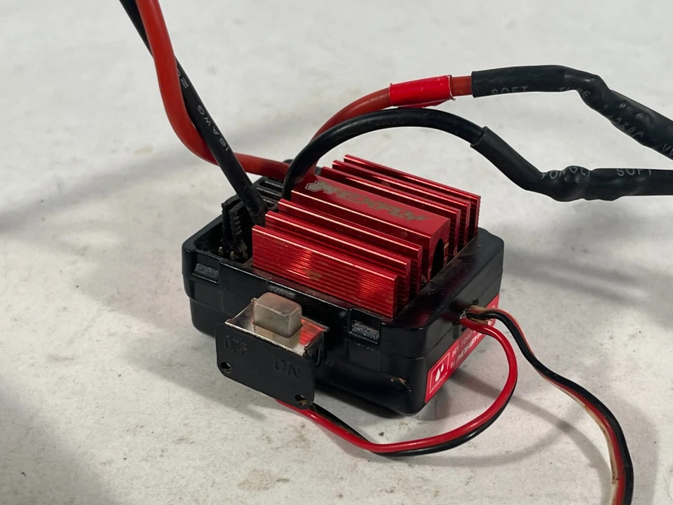 Redcat Hexfly HX1040 Esc W Redcat Brushed Motor Used See Images, Losi Vaterra - Image 2 of 4