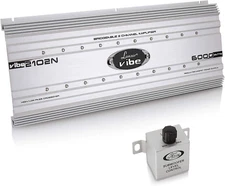 Lanzar 2 Channel Car Stereo Amplifier - 6,000 Watt Dual Bridgeable... 