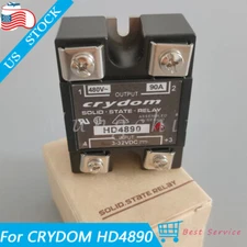 NEW Solid State Relay Modul For Crydom HD4890 Input 3-32VDC Output 480VAC 90A