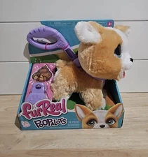 NEW furReal Poop-A-Lots Corgi Interactive 8-inch Walking Plush Stuffed Animal