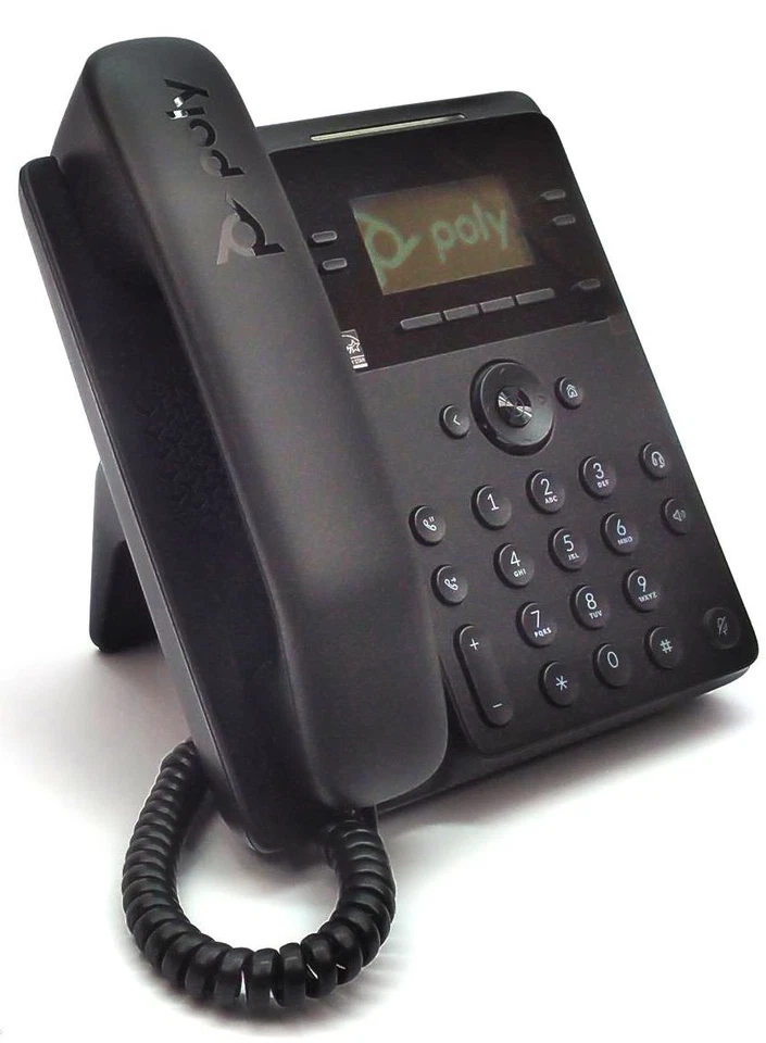 Polycom Edge B30 IP-телефон офисный PoE громкая связь настольный 2200-49825-025 - Изображение 3 из 4