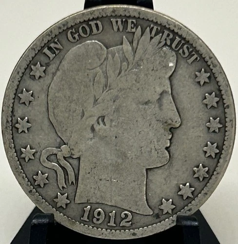 1912S Barber Half Dollar