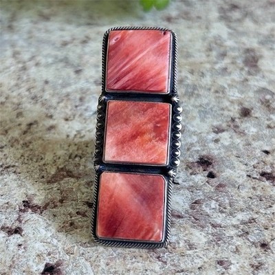 Freddie Maloney (Navajo) Sterling Silver Ring Size 6