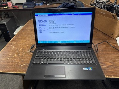 LENOVO B570 Laptop w/ Intel  Pentium CPU B940  2.00 GHZ 4 GB | No HD  No OS