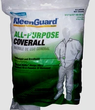 Kleen Guard All-Purpose Coverall - Size: XL - Height 5'11" to 6'2" - White - New