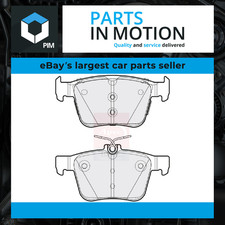 Brake Pads Set Rear PD3831 Apec Blue 3Q0698451E 3Q0698451M 3Q0698451N 5Q0698451P