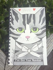 Nantucket Vintage Maggie Meredith Cat Unused Address Book
