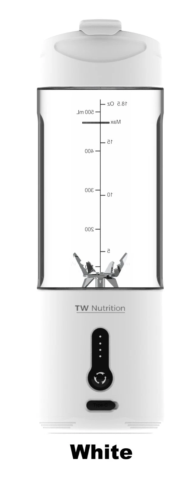 TW Nutrition Rechargeable 18oz Blend Master Pro White
Opens in a new window or tab