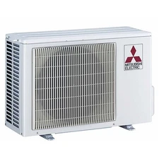 9,000 BTU Mitsubishi FS-Series H2i Single Zone Mini Split Heat Pump Condenser...