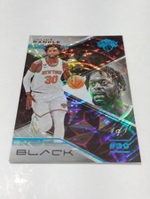 2022-23 PANINI BLACK PLATINUM HOLO #12 JULIUS RANDEL TRUE 1/1 NEW YOUK KNICKS