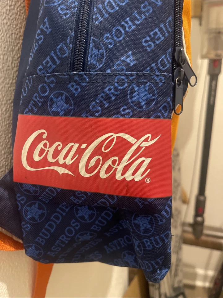 Houston Astros MLB Coca Cola Backpack . - Image 3 of 4