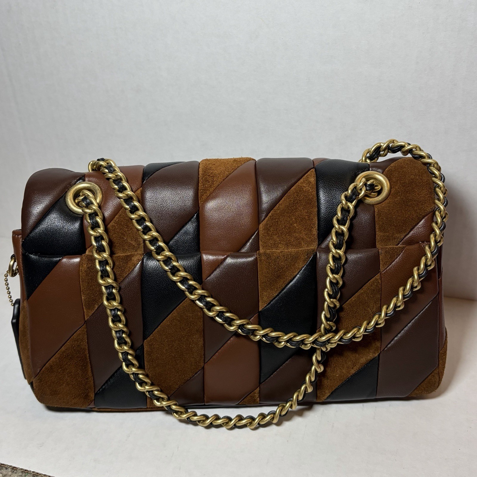 Coach Tabby Mini Patchwork Quilting Shoulder Bag … - image 4