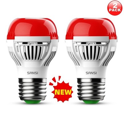SANSI 6W 670nm Red Light Bulb Natural Sleep Therapy Lamp Sleep Aid for Bedroom