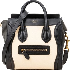 Borsa a mano Céline Calf Hair Luggage