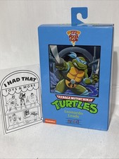 Neca Teenage Mutant Ninja Turtles Pizza Club Leonardo Leads Brand New