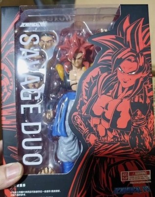 SH Figuarts Gogeta SSJ4 Demoniacal Fit Savage Duo DBZ NEW