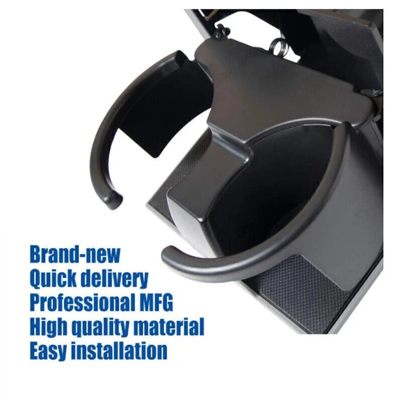 Rear Console Cup Holder BLACK For 2005-19 Nissan Frontier Xterra 96965-ZP00C US Foto 3 de 4