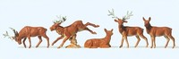 Preiser 14179 H0 Figuren Hirsche 1:87 In Ovp