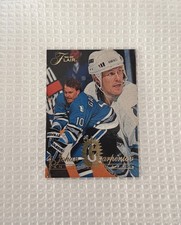 #165 Johan Garpenlov - San Jose Sharks - 1994-95 Flair Hockey