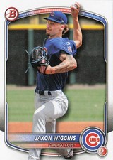2025 Bowman Draft #BD-173 Jaxon Wiggins Chicago Cubs