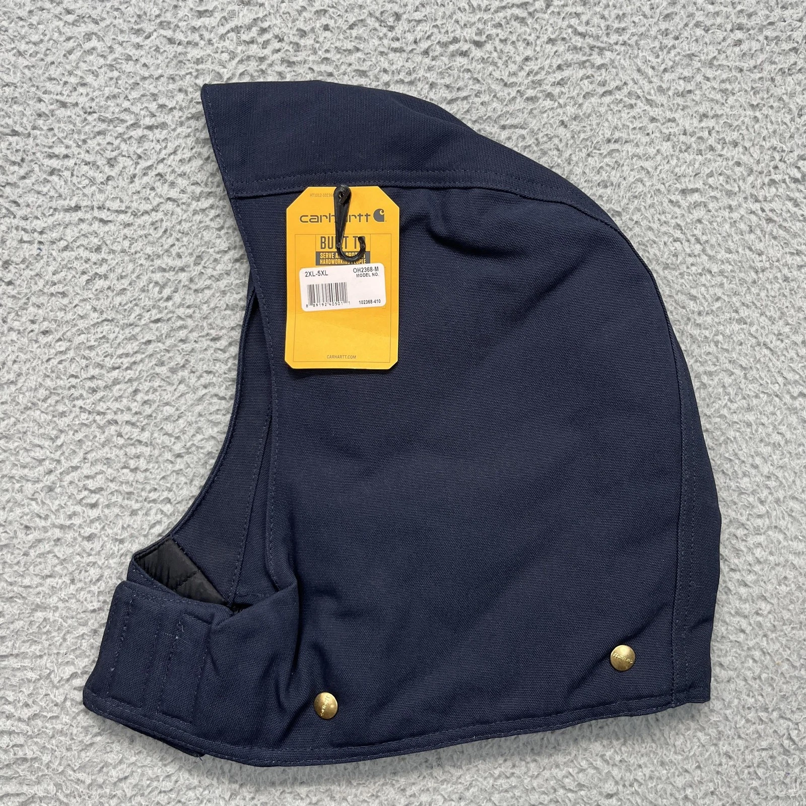 Carhartt Insulated Hood Balaclava Mens One Size Blue Duck Arctic OH2368-M