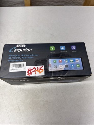 CARPURIDE W125S 11.26'' Wireless Carplay Android Auto Dash Camera Bluetooth