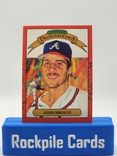 1990 Donruss - Diamond Kings John Smoltz #8