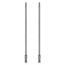 2pcs Punta cacciavite testa torx T20 1/4" gambo esagonale 7,87" lunga magnetica